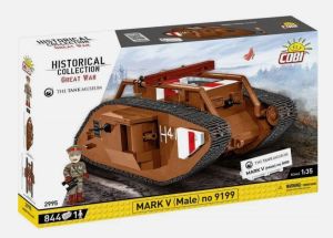 COB2995 - MARK V Panzer Nr. 9199 – 844 Teile