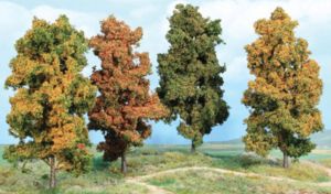 HEK2001 - Set mit 4 Herbstbäumen 18cm