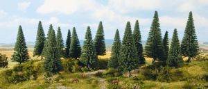 NOC24643 - 16 Weihnachtsbäume 4 bis 10 cm