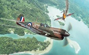 ITA2795 - P-40E/K Kittyhawk Flugzeug zum Zusammenbauen und Lackieren