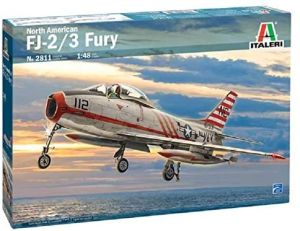 ITA2811 - North American FJ-2/3 Fury Flugzeug zum Zusammenbauen und Lackieren