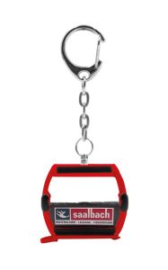 JC80123 - OMEGA Gondel-Schlüsselanhänger – SAALBACH – Rot