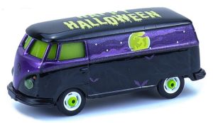 GREEN30556 - VOLKSWAGEN Typ 2 Kastenwagen – HALLOWEEN 2025 mit phosphoreszierendem Element in Blisterverpackung