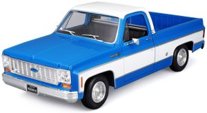 MST31467BU - Chevrolet C10 Cheyenne Super, Baujahr 1974, blau und weiß