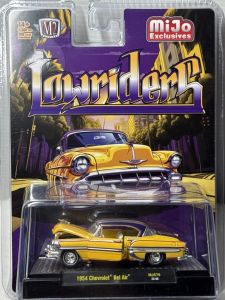 M2M-31500-MJS78 - Chevrolet Bel Air 1954 gelb Lowrider in Blisterverpackung