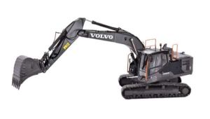 AT3200127 - VOLVO EC220E Black Edition Raupenbagger mit Schnellwechsler – Limitiert auf 999 Stück.