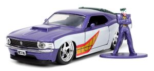 JAD33090 - FORD Mustang Boss 429 mit LE JOKER Figurine 1970