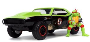 JAD33386 - CHEVROLET Camaro Les Tortue Ninja mit Figur Raphael 1967