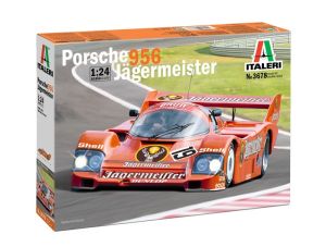 ITA3678 - PORSCHE 956 #19 - JAGERMEISTER Montage und Lackierung