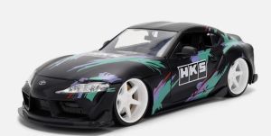 JAD37023 - TOYOTA GR Supra HKS 2020 Schwarz JDM TUNERS