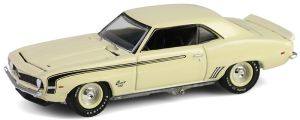 GREEN37320-C - CHEVROLET Camaro SS 396 1969 gelb aus der BARRETT JACKSON Serie (in Blisterverpackung)