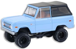 GREEN37330-F - 1972 Ford Bronco Custom SUV, blau, aus der Barrett-Jackson-Serie