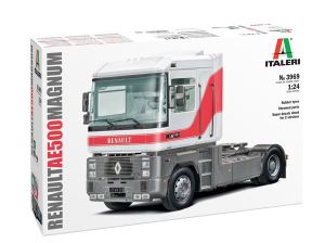 ITA3969 - RENAULT AE500 Magnum 4x2, weiß zum Zusammenbauen und Bemalen