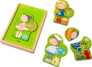 HAB304641 - Meli-Melo 24-teiliges Holzpuzzle - Berufe