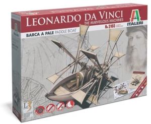 ITA3103 - Tretboot zum Zusammenbauen und Bemalen