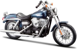 MST32320-F - HARLEY DAVIDSON FXDBI Dyna Street Bob 2006 Blau