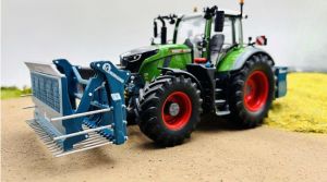 CW0287 - 3 m lange Abschiebe-Silagegabel mit 3,2 t LE NORMAND-Gegengewicht – Limitiert auf 125 Exemplare