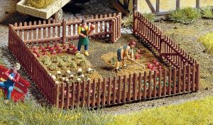 NOC33070 - 22 Stück Gartenzaun