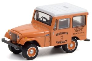 GREEN35200B - JEEP DJ-5 WESTHAVEN Apotheke 1974 BLUE COLLAR COLLECTION im Blister