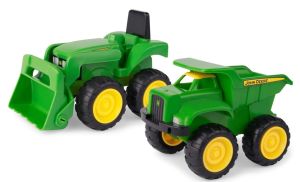 T35874 - Kipper und JOHN DEERE Traktor