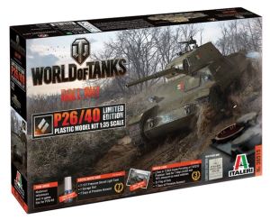 ITA36515 - Panzer P26/40 Limited Edition - World of Tanks zum Zusammenbauen und Bemalen