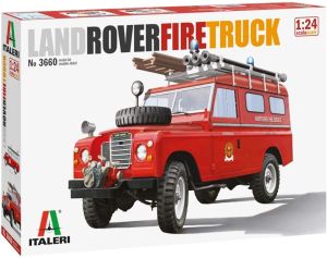 ITA3660 - LAND ROVER Feuerwehrauto zum Zusammenbauen und Lackieren