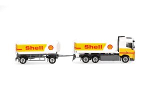 HER316071 - VOLVO FG FD 6x2 Tankwagen mit 1+1-Achs-Anhänger SHELL