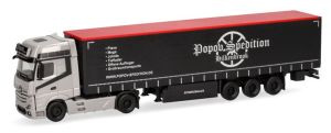 HER318891 - MERCEDES BENZ Actros L 4x2 mit 3-Achs-Anhänger POPOV Spedition