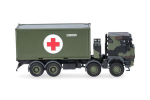 HER747219-002 - IVECO Trakker 8x8 with a 20-foot container from the Bundeswehr