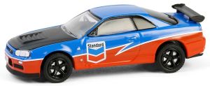 GREEN41175-E - NISSAN Skyline GT-R R34 2000 aus der Serie CHEVRON SPECIAL in Blisterverpackung