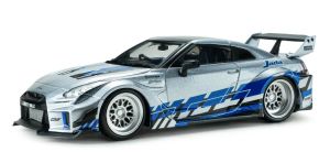 SOL4311211 - 2020 Nissan GT-R Liberty Walk Silber mit blauen Streifen