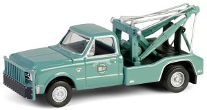 GREEN46160-A - CHEVROLET C-30 Dually 1967 Abschleppwagen – HOLLEY SPEED SHOP aus der DUALLY-Serie DRIVERS-Serie (in Blisterverpackung)