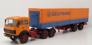 PRX47216 - MERCEDES-BENZ NG2232 6x4 mit 2-achsigem Planenauflieger - DEUTRANS