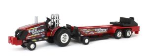 ERT47619 - CASE IH Magnum zieht mit SHED SHAKER Anhänger