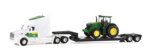 ERT47679 - PETERBILT 579 6x4 mit Tieflader und JOHN DEERE 7290R