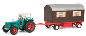 SCH7803 - HANOMAG mit Wohnwagen