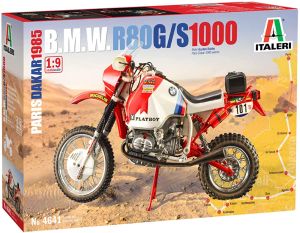 ITA4641 - Motorrad BMW R80 GS 1000 1985 Paris Dakar zum Zusammenbauen und Lackieren