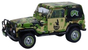 GREEN54120-E - 1991 Jeep Wrangler YJ - Duck aus der Garbage Pail Kids-Serie, noch in der Originalverpackung.