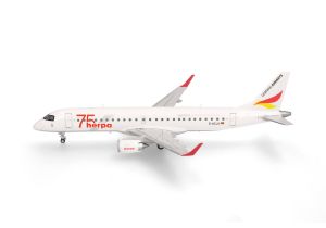 HER573221 - EMBRAER E190 German Airways Herpa 75 Jahre