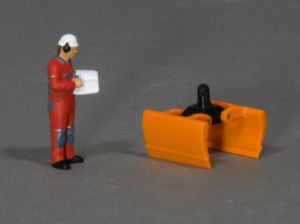 MSM5807/03 - Universalgreifer – Orange – L. 34 x B. 25 x H. 17,5 mm