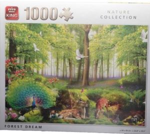 KING55980 - Waldtraum 1000 Teile Puzzle