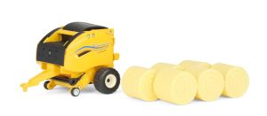 ERT61018 - NEW HOLLAND 561 Rundballenpresse mit 6 Ballen
