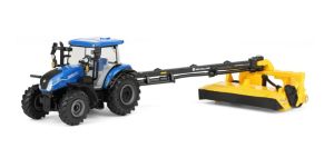 ERT61039 - NEW HOLLAND Powerstar 120 mit Heckmähwerk 313 plus Farm Show 2026 - Prestige Collection