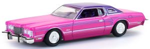 GREEN63080-E - Pinkfarbener Ford Thunderbird von 1975 aus der California Lowriders-Serie, noch in Originalverpackung.