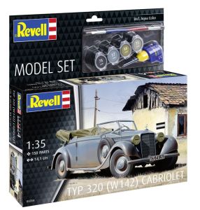 REV63354 - MODEL SET – Cabriolet Typ 320 zum Zusammenbau mit Farbe