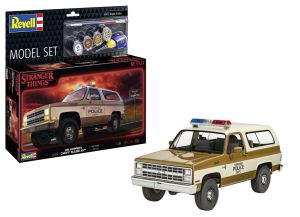 REV67724 - MODEL SET - CHEVROLET K5 Blazer 1985 - STRANGER THINGS zum Zusammenbauen mit Farbe