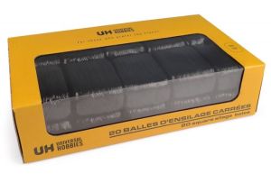 UH6882 - Karton mit 28 schwarzen Silage-Quadratballen