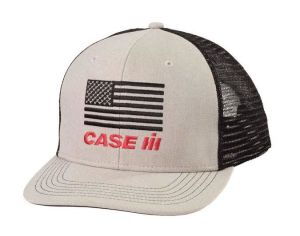 694712 - CASE IH Beige Kappe mit schwarzem Netzrücken