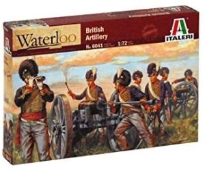 ITA6041 - British Artillery Waterloo (200 Jahre) zum Bemalen