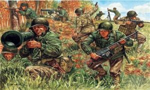 ITA6046 - Amerikanische Infanterie zum Bemalen